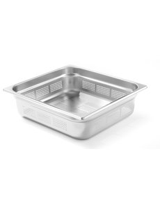 Hendi Profi Line gastronormbak geperforeerd GN2/3 | 354x325 - 100mm diep