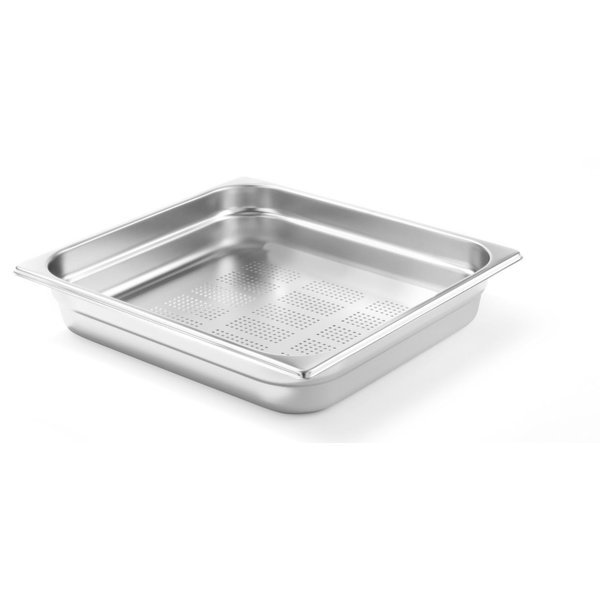 Hendi Profi Line gastronormbak geperforeerd GN2/3 | 354x325 - 65mm diep