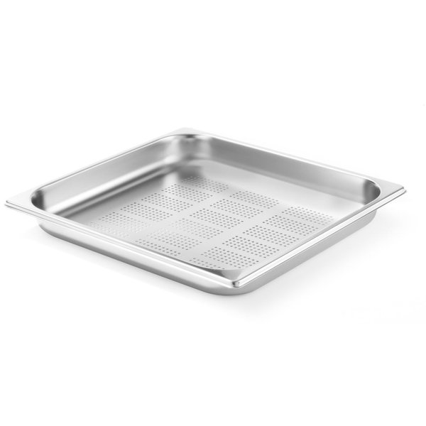 Hendi Profi Line gastronormbak geperforeerd GN2/3 | 354x325 - 40mm diep