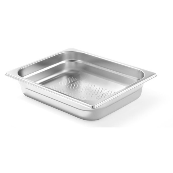 Hendi Profi Line gastronormbak geperforeerd GN1/2 | 325x265 - 65mm diep