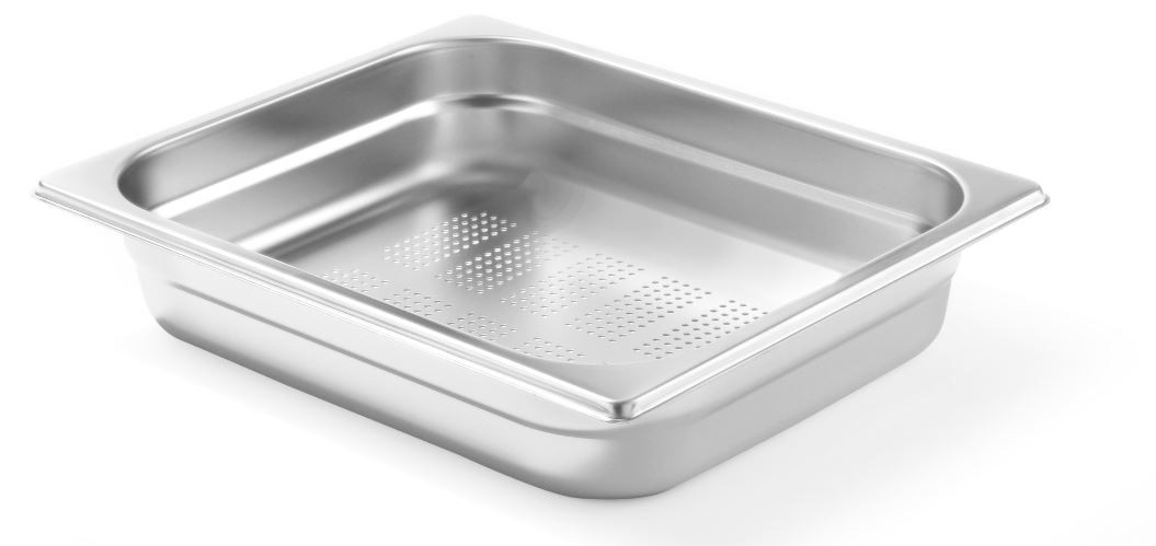 Hendi Profi Line gastronormbak geperforeerd GN1/2 | 325x265 - 65mm diep