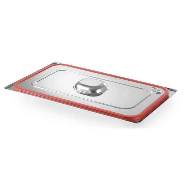 Hendi Gastronormdeksel met siliconen rand GN1/4 |  265x325 mm.