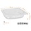 Hendi Gastronormbak 1/6 - 65mm diep | Polycarbonaat | 176x162mm.