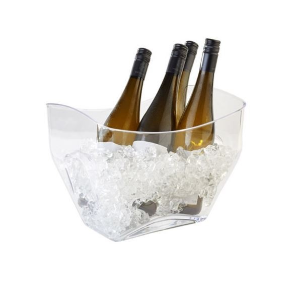 APS Wijn - champagne koeler transparant kunststof