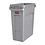 Rubbermaid Slim Jim Afval Container met Luchtsleuven  | 60 Liter | 64(h) x 56(b) x 28(d)cm