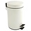 Bolero Witte Pedaalemmer met Handgreep | Inhoud 3 Liter | 16,7(h) x 27(d)cm