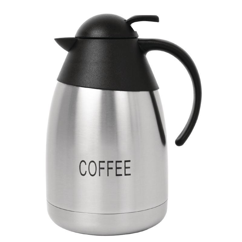 Olympia Isoleerkan RVS | Opdruk COFFEE | 1.5 Liter
