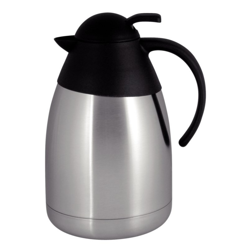 Olympia Isoleerkan met Drukknop | 1,5 Liter | Hoogte 23 cm.