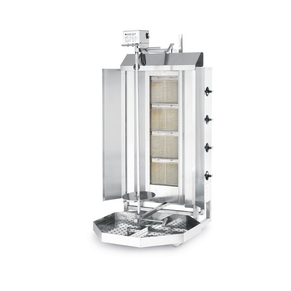 Hendi Kebabgrill gas | Profi Line Hendi | 60kg vlees | 230W | 745x735x1110(H)mm