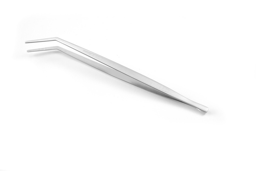 Imperia Pincet gekromd RVS | Lengte 23.5 cm.