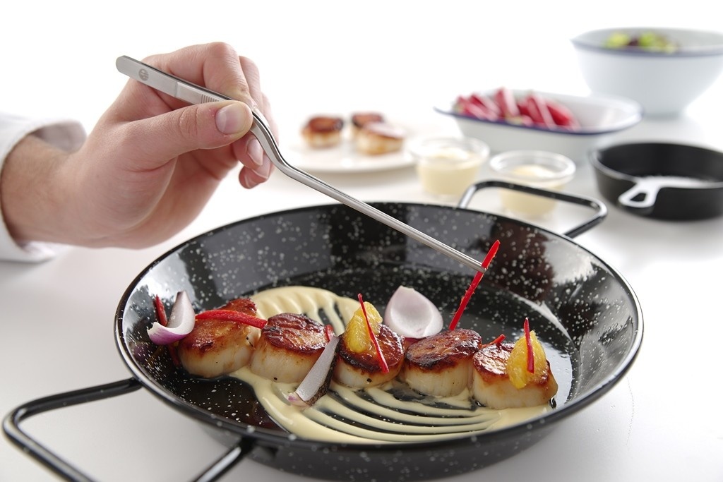 Hendi Sushi pincet RVS | Lengte 21 cm.
