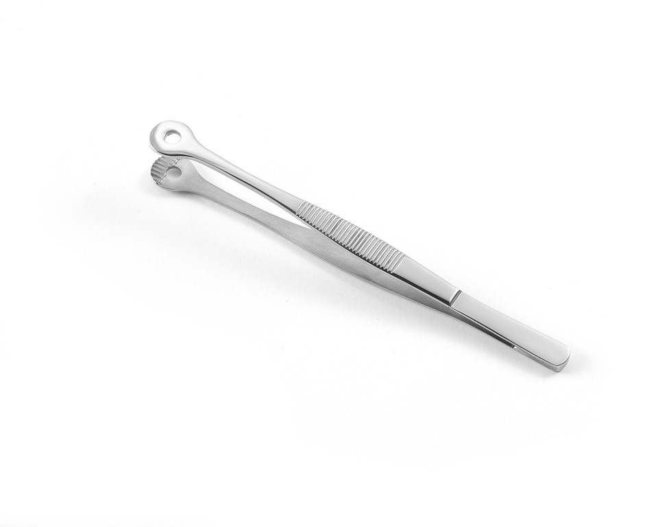 Hendi Pincet met ronde kop RVS | Lengte 15 cm.