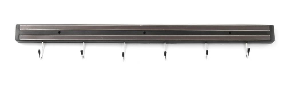 Hendi Messenmagneet met 6 haken | Lengte 625 mm.