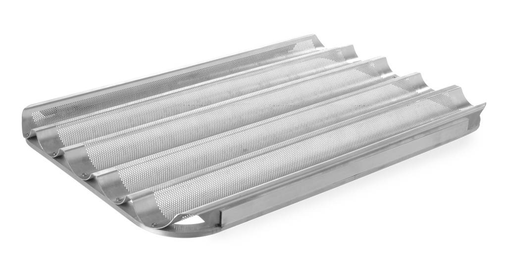Hendi Tray voor Stokbrood | Geperforeerd | Aluminium | 600x400mm