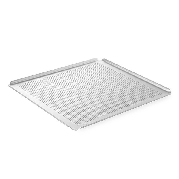 Hendi Hendi Geperforeerde tray  met 4 randen aluminium | GN 2/3 - 354x325xH10mm