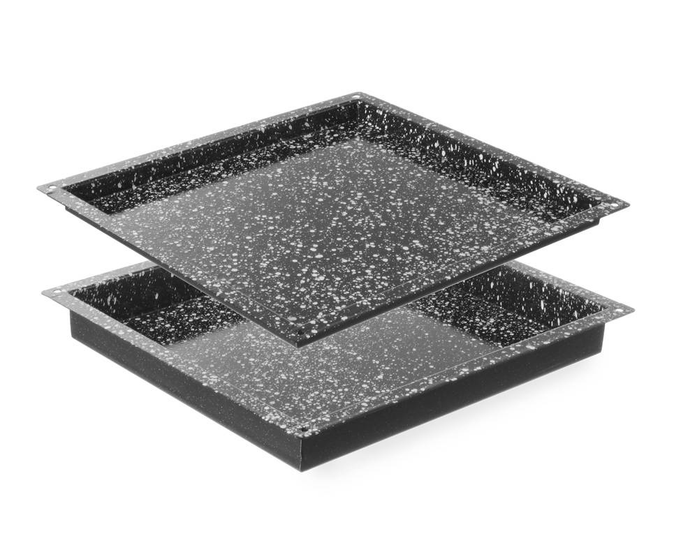 Hendi Gastronormbak geëmailleerd GN 2/3 - 345x325xH40mm
