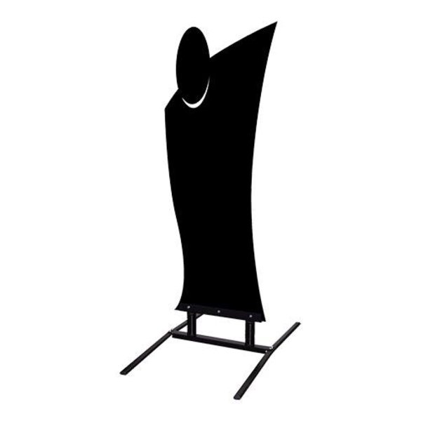 EMGA Stoepbord Metaal | Windbestendig | 144 x 64 cm