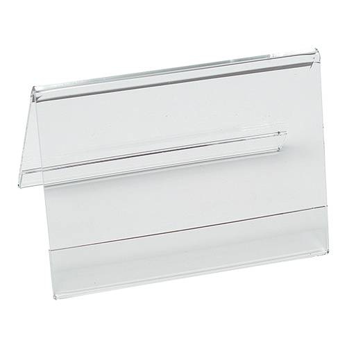EMGA Menustandaard Plexiglas | Transparant | 10x(H)8cm
