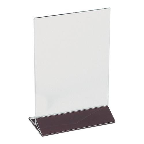 EMGA Menustandaard met voet | 13x(H)17cm, foto 2 van 2
