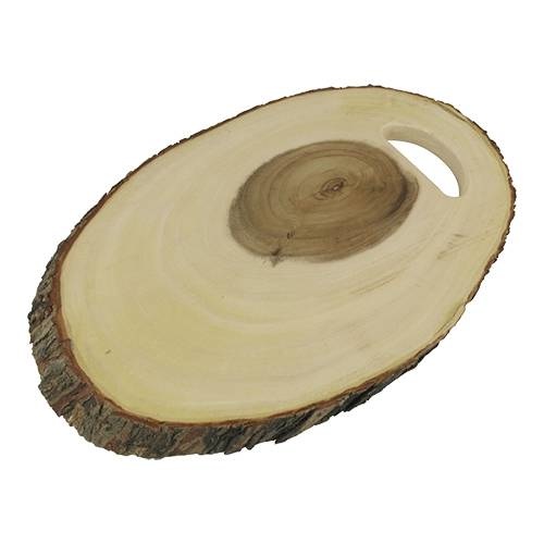 EMGA Serveerplateau Ovaal Boomstronk | 46x21cm.