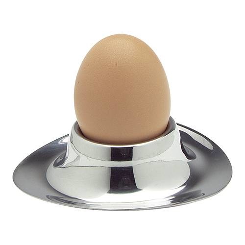 EMGA Eierdop met Vaste Schotel | RVS | Ø11 cm.