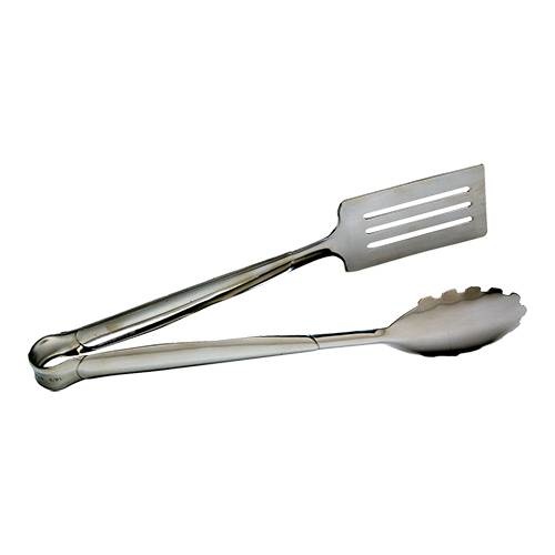 EMGA Bakspaan en serveertang RVS | Lengte 27 cm.