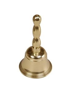 EMGA Tafelbel messing | Ø6xH12 cm.