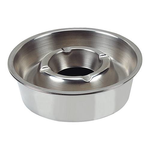 EMGA Asbak voor het terras RVS | Ø 16 cm.
