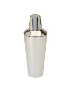 EMGA Cocktailshaker RVS |  0,8 Liter | H25xØ10 cm.