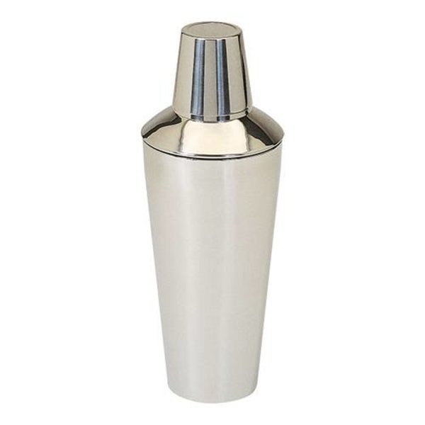 EMGA Cocktailshaker RVS |  0,8 Liter | H25xØ10 cm.