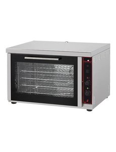 CaterChef Heteluchtoven Bakkerynorm | 4x 60x40cm. | 400V/5.4kWatt | 55(H)x64x88cm