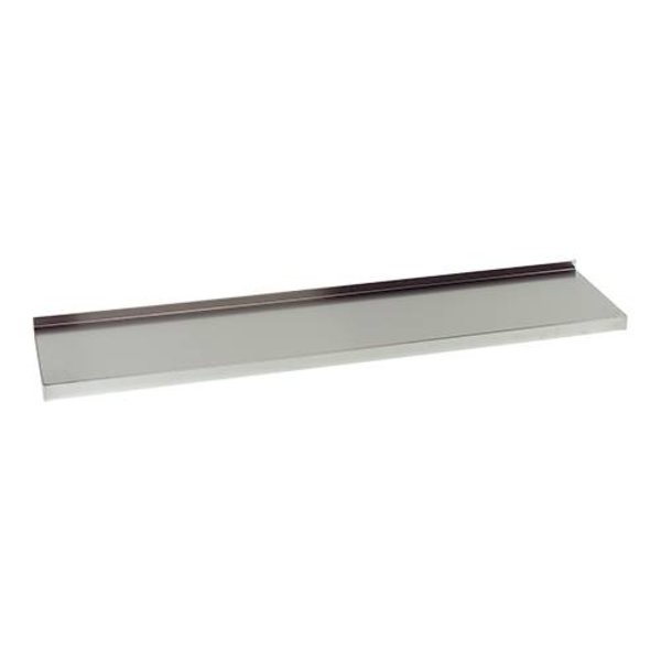 Multinox Wandplank met achteropstand RVS | 100x30cm.