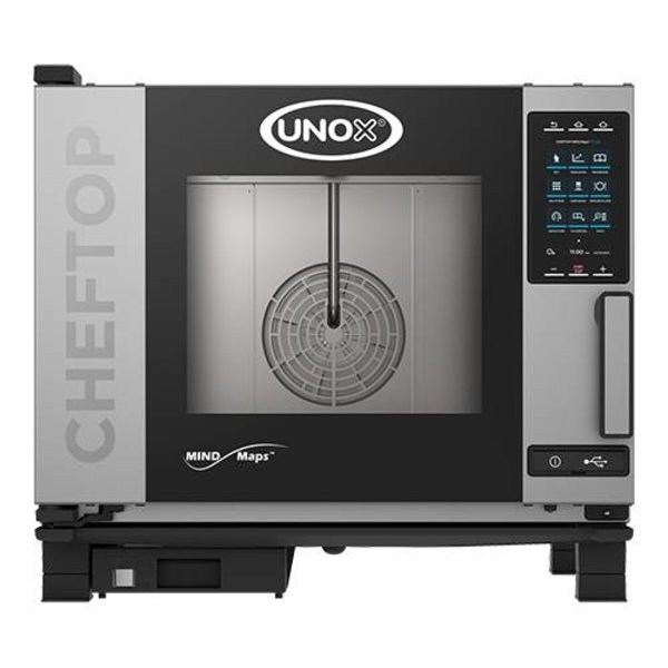 UNOX ChefTop combisteamer PLUS | 5x GN1/1 | 400V | XEVC-0511-EPRMUNOX ChefTop combisteamer MindMaps PLUS | 5x GN1/1 | 400V / 9.3kW | Greep rechts