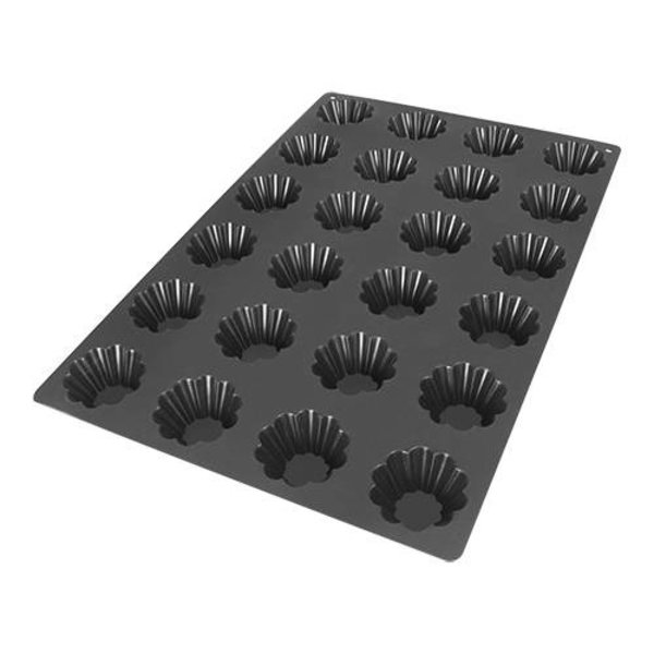 Silikomart Bakmat Briochette | Bakerynorm | 60x40cm. | Cap. 24 stuks