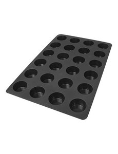 Silikomart Bakvorm voor 24 muffin | Holtes Ø7 x 4 cm. diep