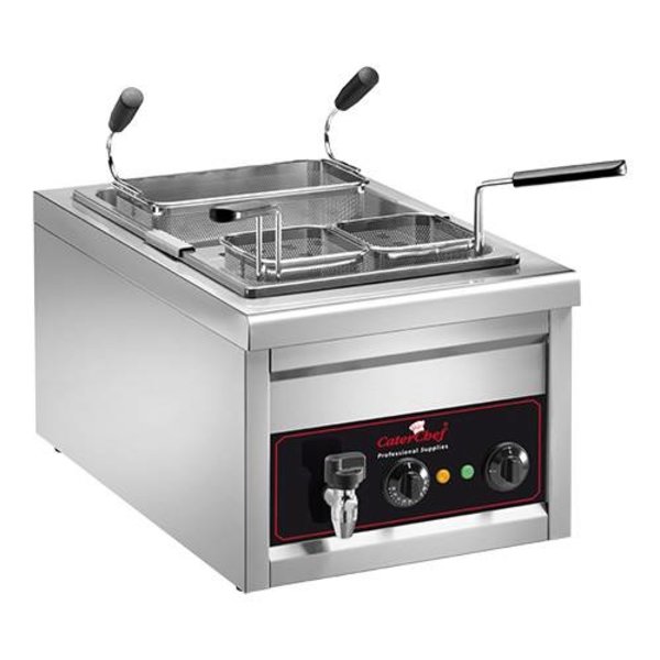 CaterChef Pastakookapparaat met fijnmazige mandjes | 1 x 1/3 GN 2 x 1/6 GN  | 3500W