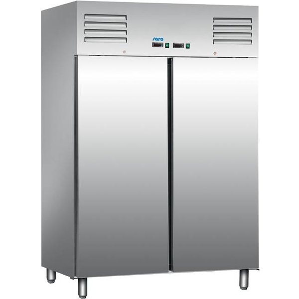 Saro Saro Koel- / vriescombinatie met circulatieventilator GN 120 DTV | 2x 537 Ltr | 134x81x(H)200cm