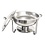 Saro Ronde Chafing Dish | RVS Gepolijst | Ø 340 mm. | 4 Liter