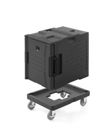 Hendi Trolley voor thermo catering container 60x40 cm., foto 2 van 2