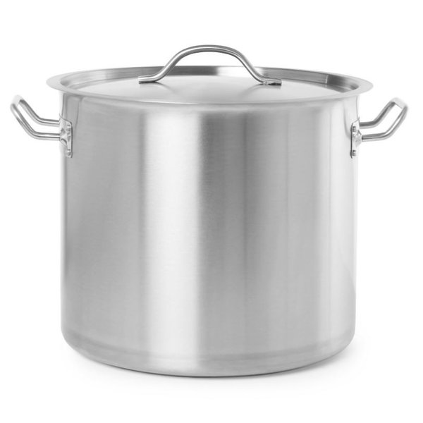 Hendi Hendi Budget Line Kookpan met deksel 21 Liter | Ø30xH30 cm. | 832899