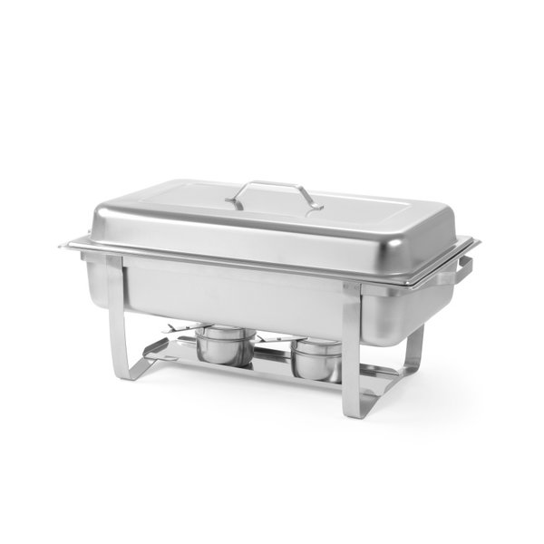 Hendi Hendi Chafing Dish GN 1/1 | Max. 65 mm diep | Set van 2 stuks