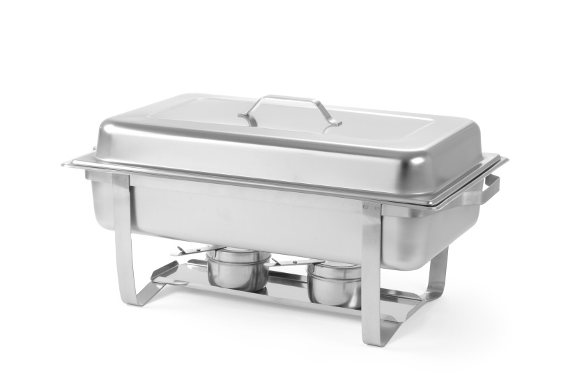 Hendi Hendi Chafing Dish GN 1/1 | Max. 65 mm diep | Set van 2 stuks
