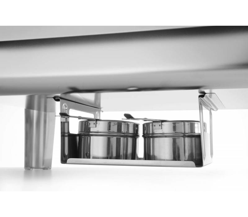 Hendi Chafing Dish | GN 1/1 | Mat RVS | 570x430x(h)290mm, foto 2 van 3