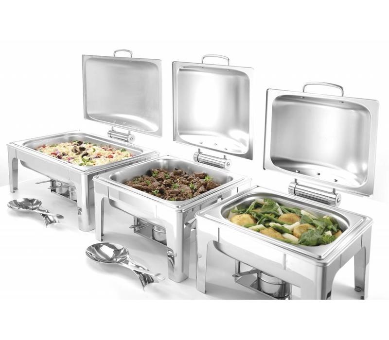 Hendi Chafing Dish | GN 1/1 | Mat RVS | 570x430x(h)290mm, foto 3 van 3