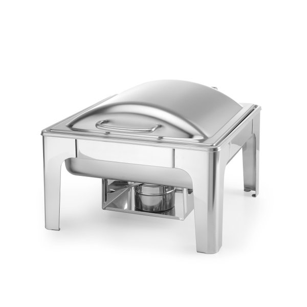 Hendi Chafing dish GN 2/3 - 6 liter | Satin finish RVS | 395x430xH290mm