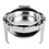 Olympia Chafing dish met roltop 6 liter | Hoogglans RVS