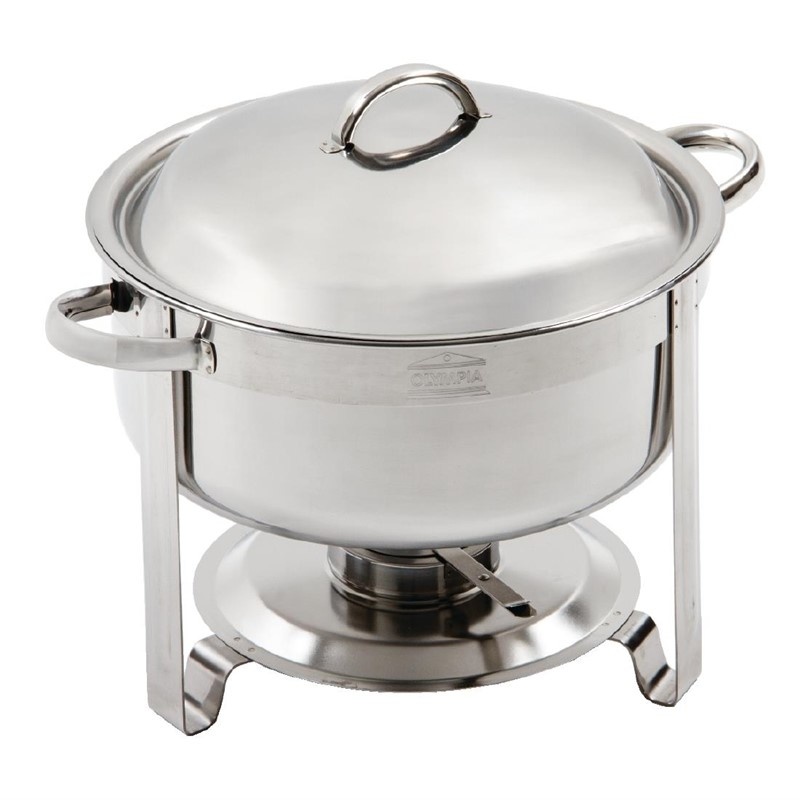 Olympia Chafing dish hoogglans RVS | 7,5 Liter
