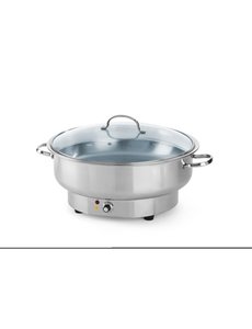 Hendi Chafing Dish Rond | Elektrisch | ø 400mm | 6,8 Liter