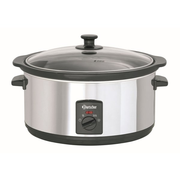 Bartscher Slowcooker Ovaal  | 6,5 Liter | Keramische binnenpan