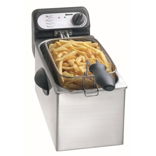 Bartscher Friteuse 3 liter | 2000W | 130 °C tot 190 °C | 210 x 530 x H240mm